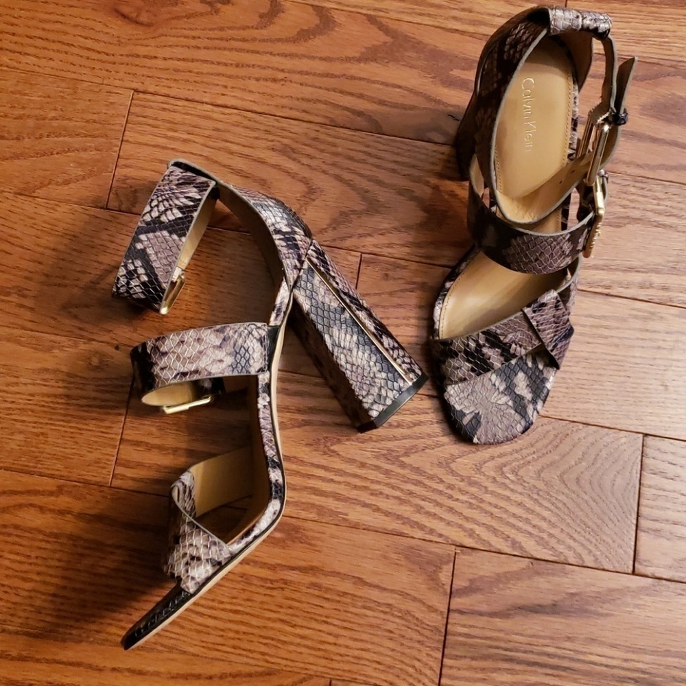 Calvin KLEIN luana mosaic snake. - Picture 4 of 8